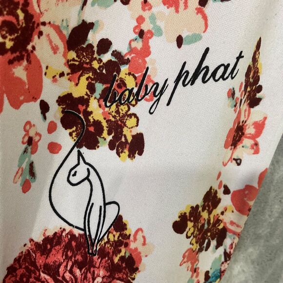 Y2K Baby Phat logo break away snap side jogger pants Women S drawstring waist - Picture 3 of 10